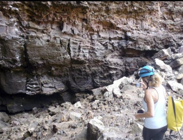  ready to enter the cave 